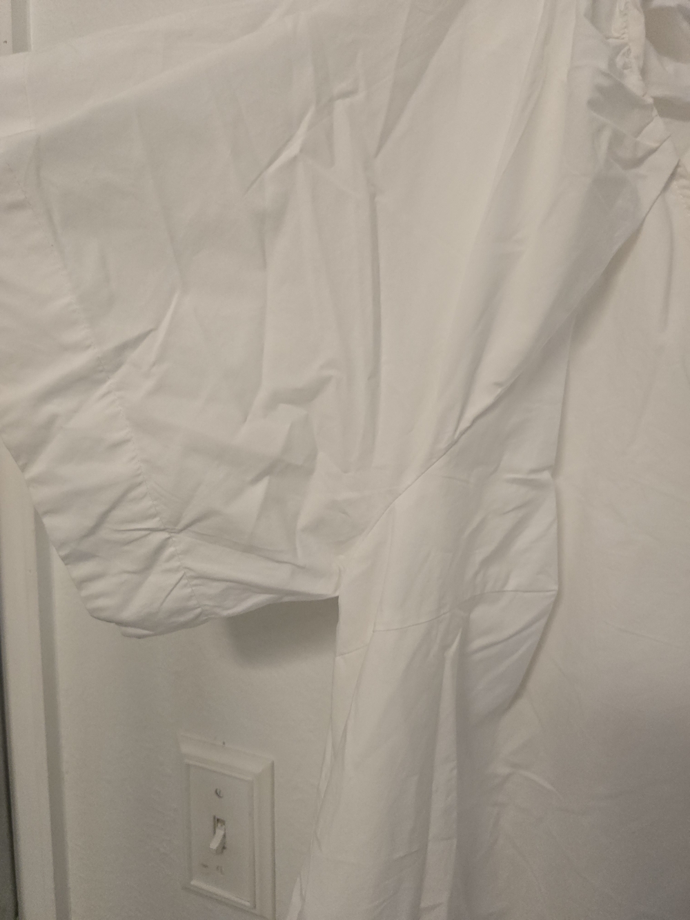 a new day White V-Neck Tiered Cotton Dress - Picture 3 of 6